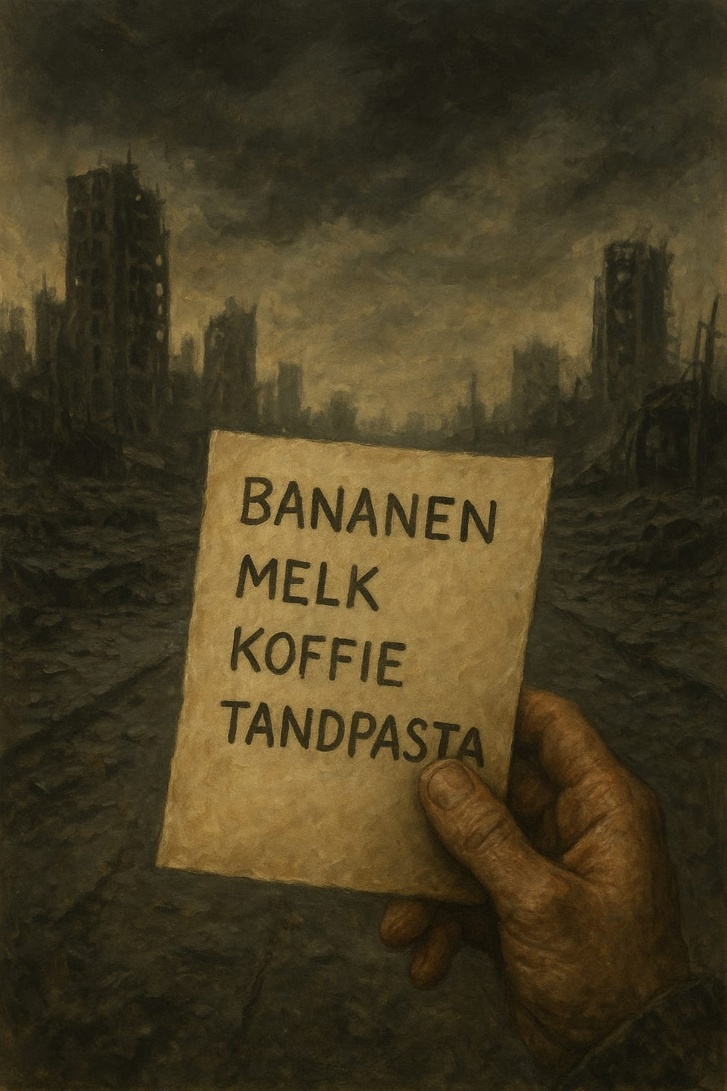 Het boodschappenlijstje